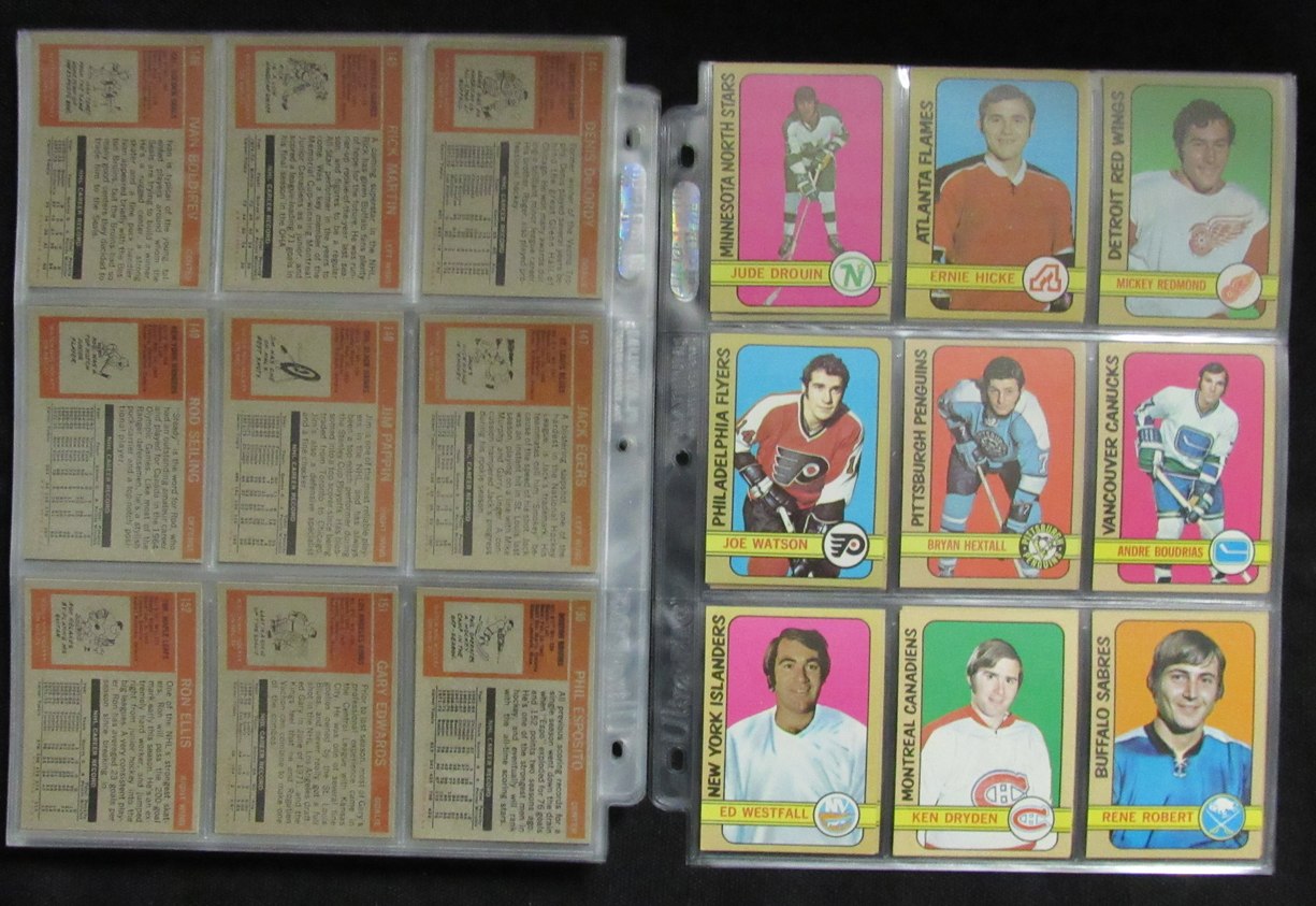 1972-73 Topps Hockey Cards Complete Set (1-176) Bobby Orr/Guy Lafleur 193614