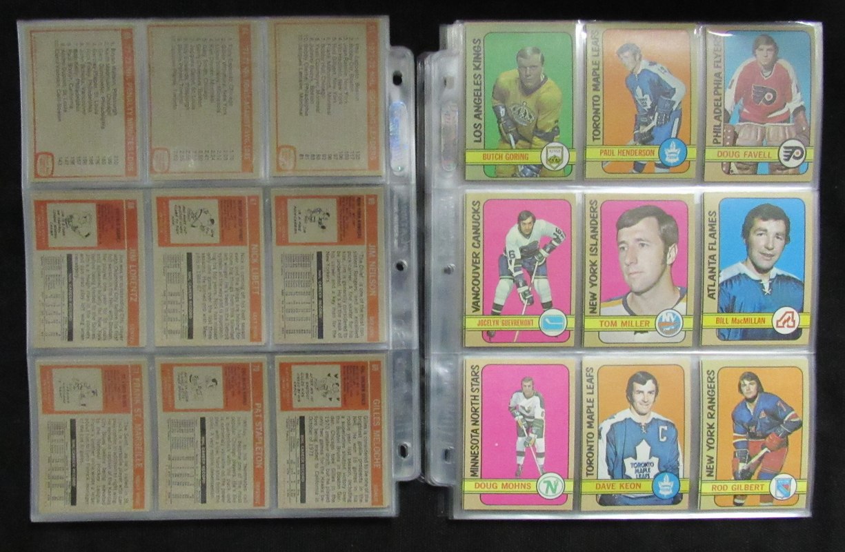 1972-73 Topps Hockey Cards Complete Set (1-176) Bobby Orr/Guy Lafleur 193614