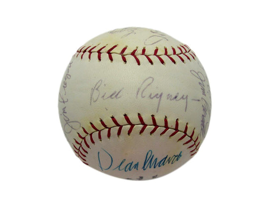 1965 Los Angeles Angels Team Signed Baseball (15) Dean Chance Jim Fregosi 193604