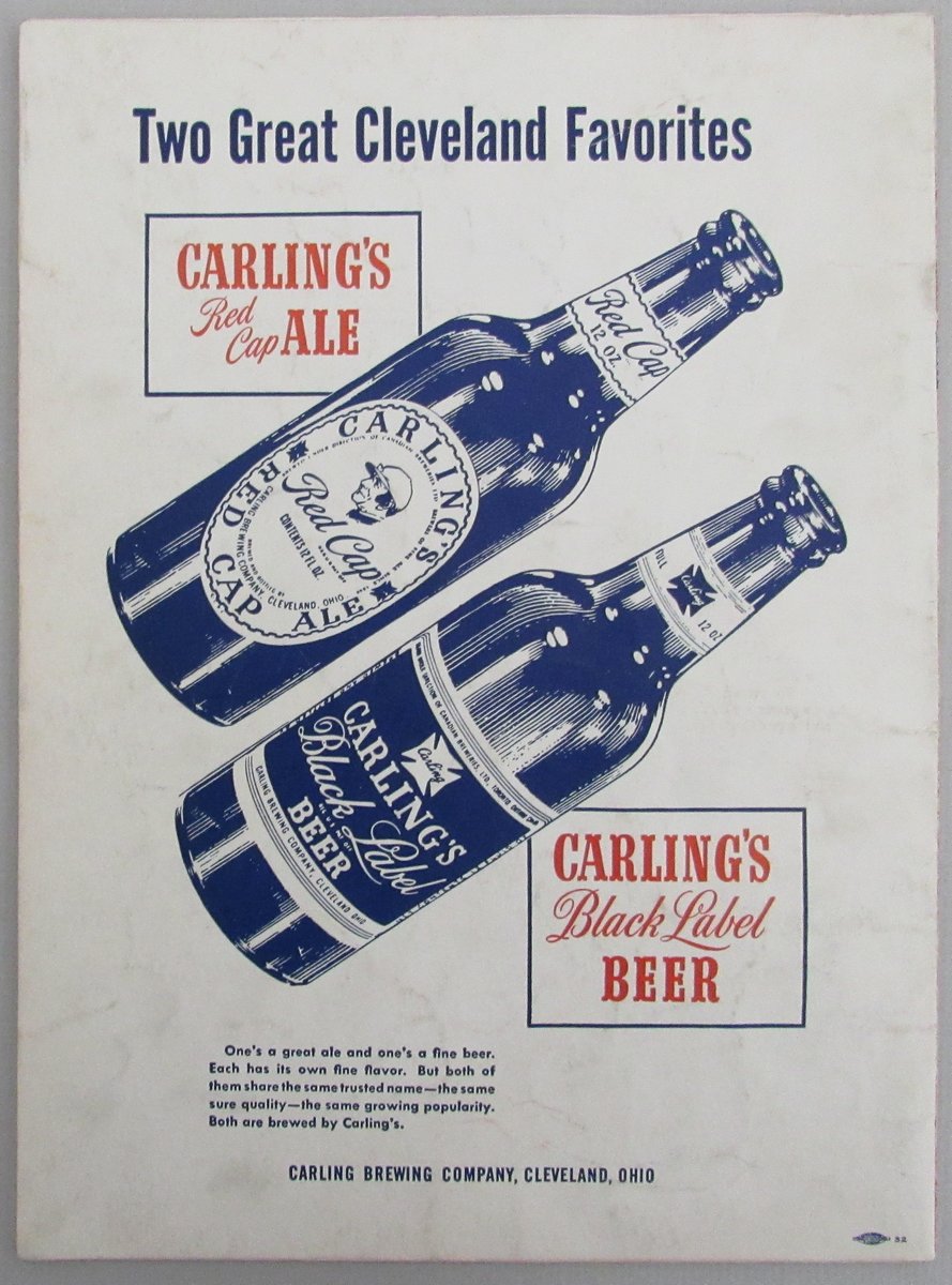 1954 MLB All-Star Game Program at Cleveland Stadium 193546