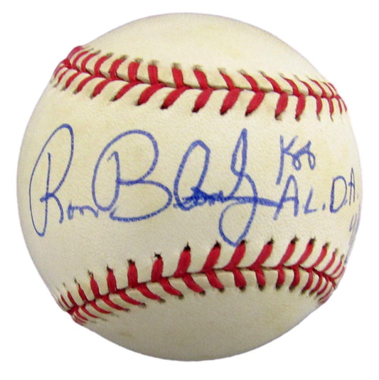 Ron Blomberg Signed/Inscribed OAL Baseball New York Yankees JSA 192741