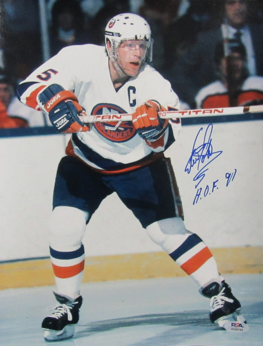 Denis Potvin HOF Signed/Inscribed 11x14 Photo New Jersey Devils PSA/DNA 193932