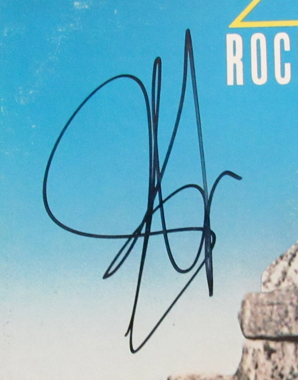 Steven Tyler Signed/Auto Aerosmith "Rock in a Hard Place" Album PSA/DNA 193945