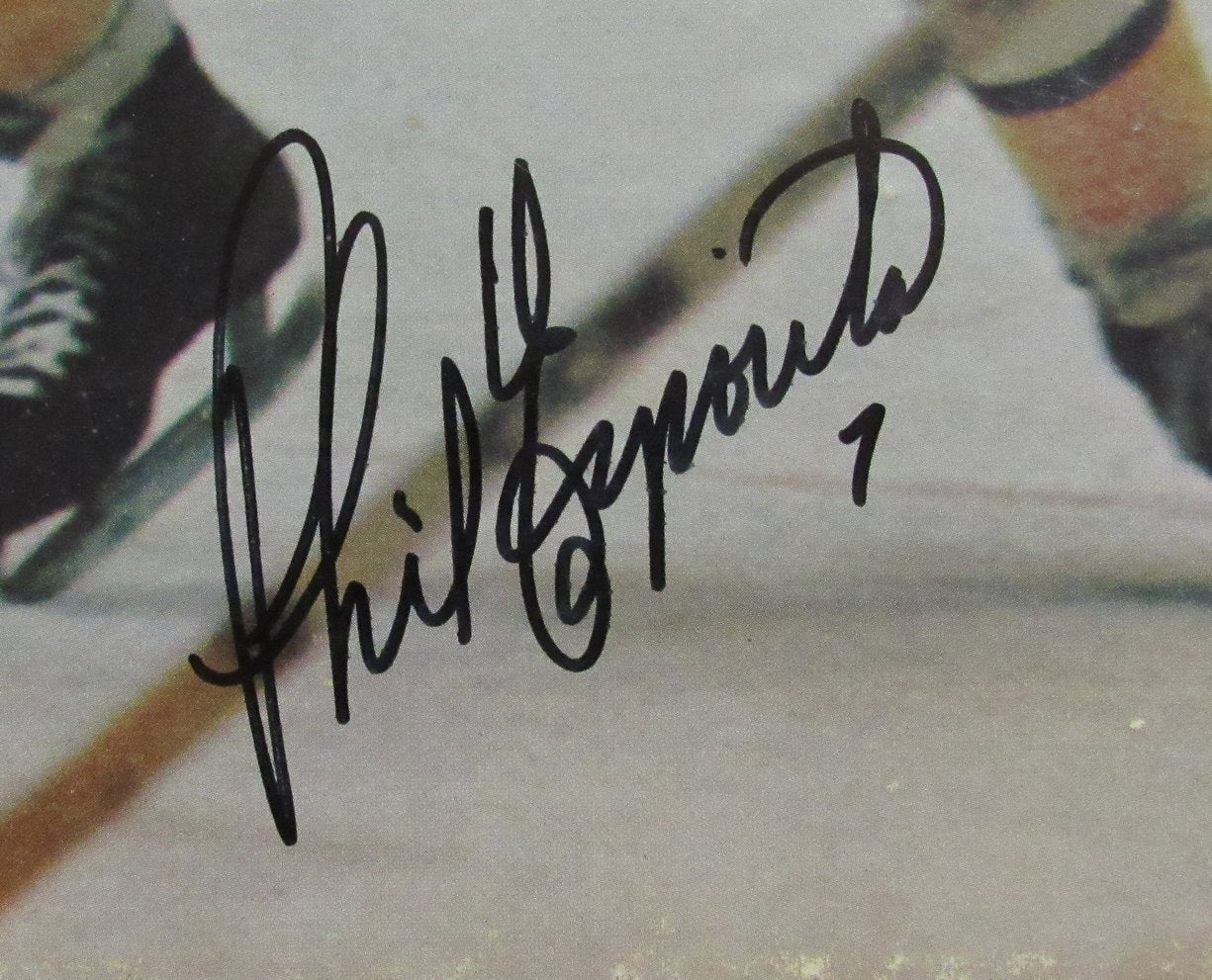 Phil Esposito HOF Signed/Auto "The Esposito Story" Album Bruins PSA/DNA 193943