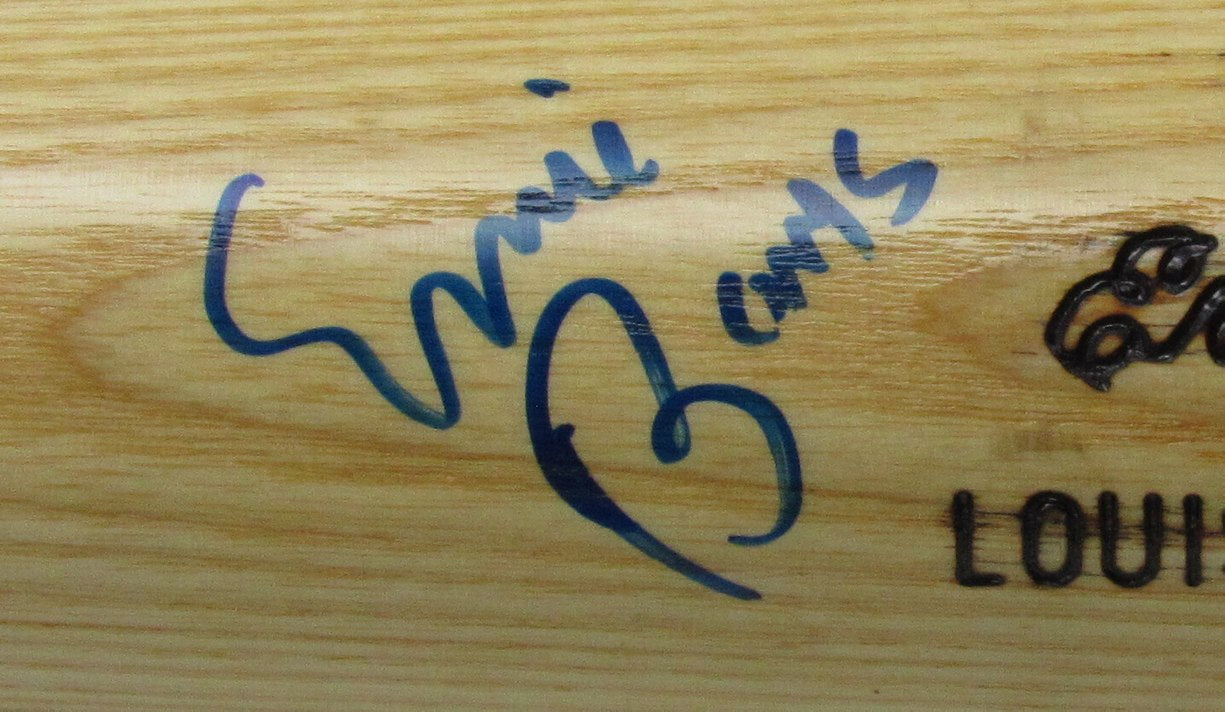 Ernie Banks HOF Cubs Signed/Auto Louisville Slugger Baseball Bat PSA/DNA 193950