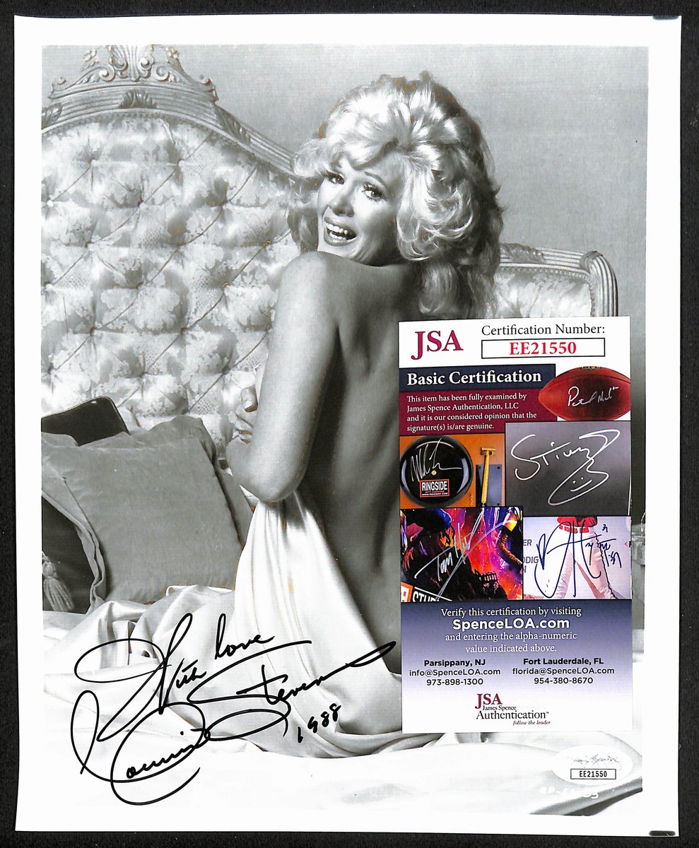 Connie Stevens Signed/Inscribed 8x10 Photo Actress JSA 193738