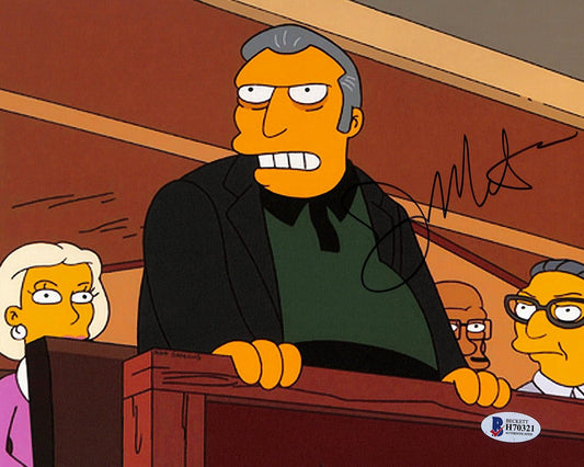 Joe Montegna Signed/Autographed 8x10 Photo Actor "The Simpsons" Beckett 193756