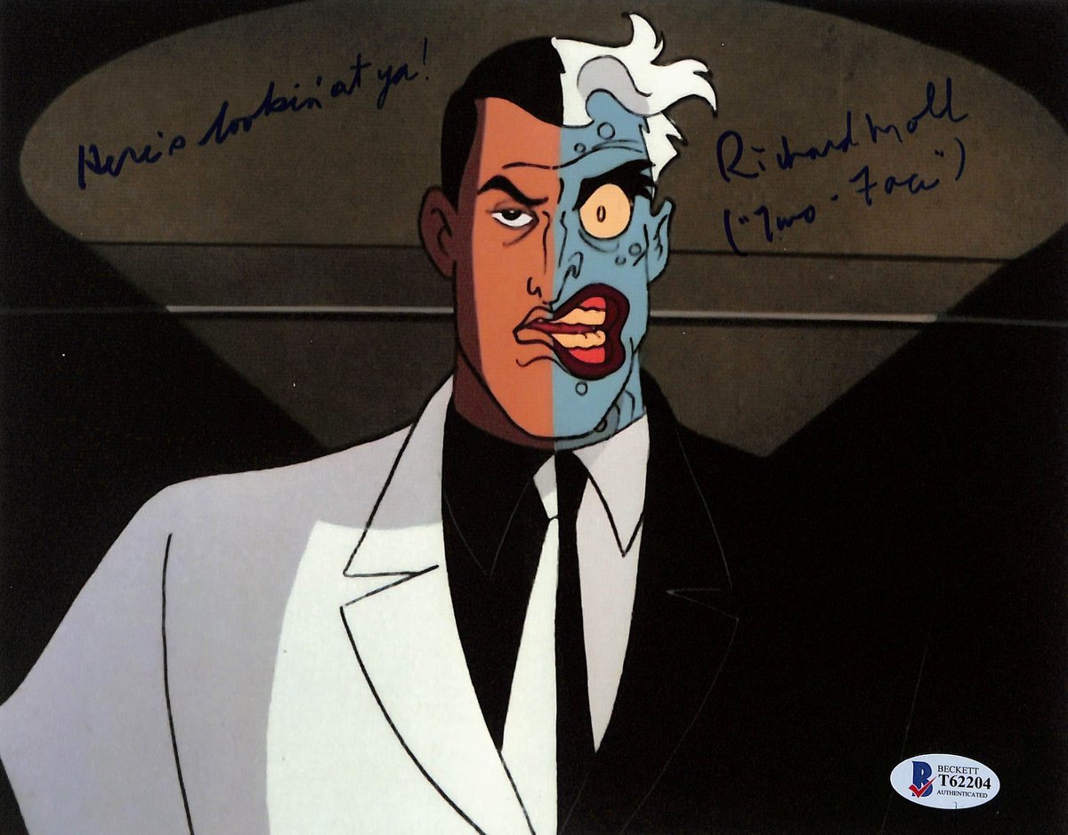 Richard Moll Signed/Inscribed 8x10 Photo "The Dungeonmaster" Beckett 193767