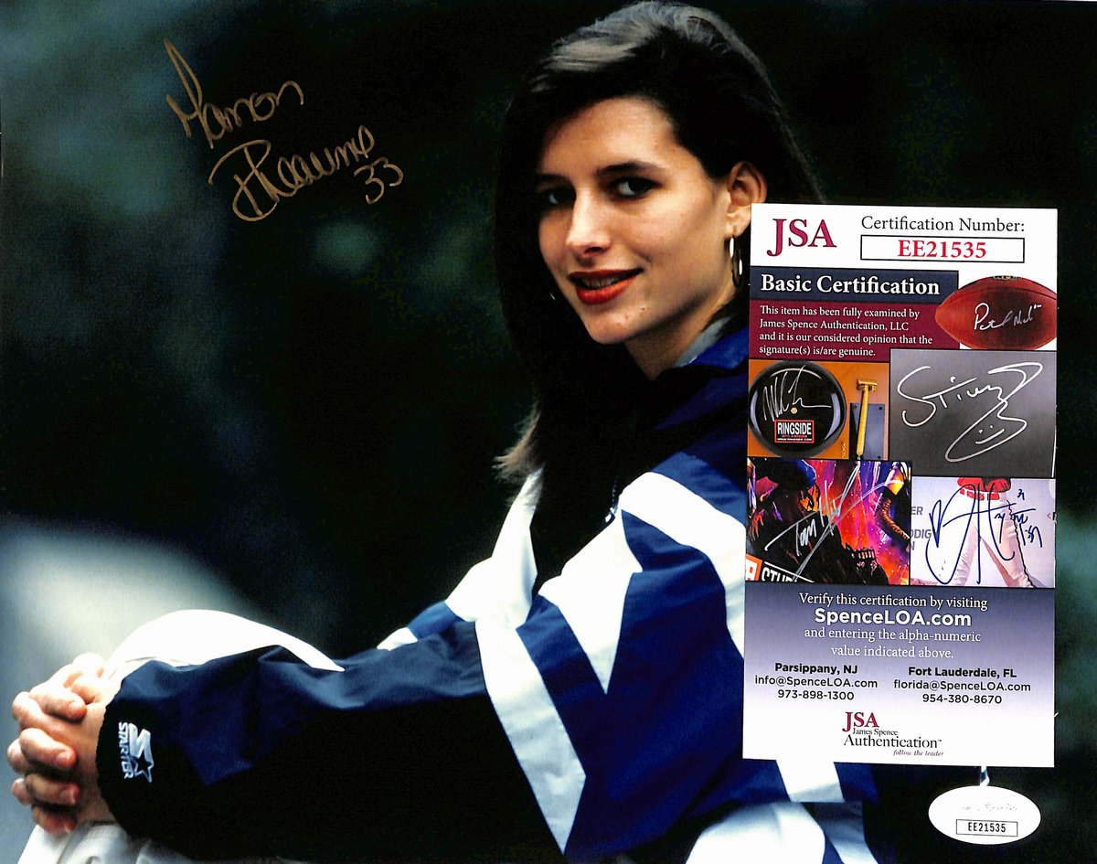 Manon Rheaume Signed/Autographed 8x10 Photo Nashville Knights JSA 193771