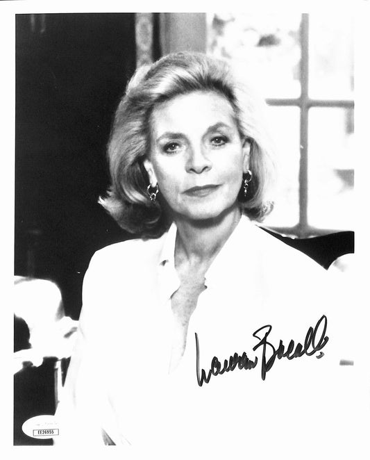 Lauren Bacall Signed/Autographed 8x10 B/W Photo Actress JSA 193710