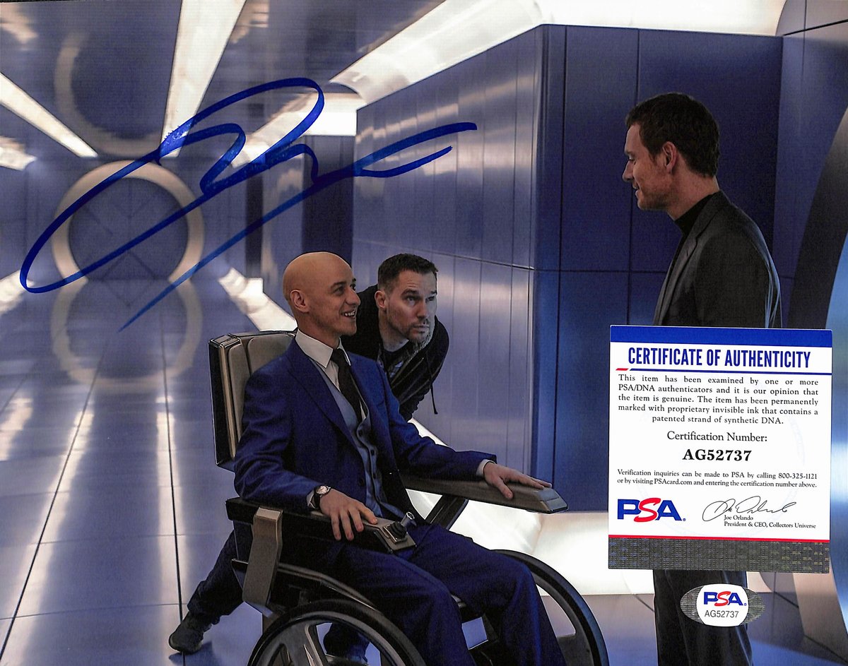 James McAvoy Signed/Autographed 8x10 Photo "X-men" PSA/DNA 193714