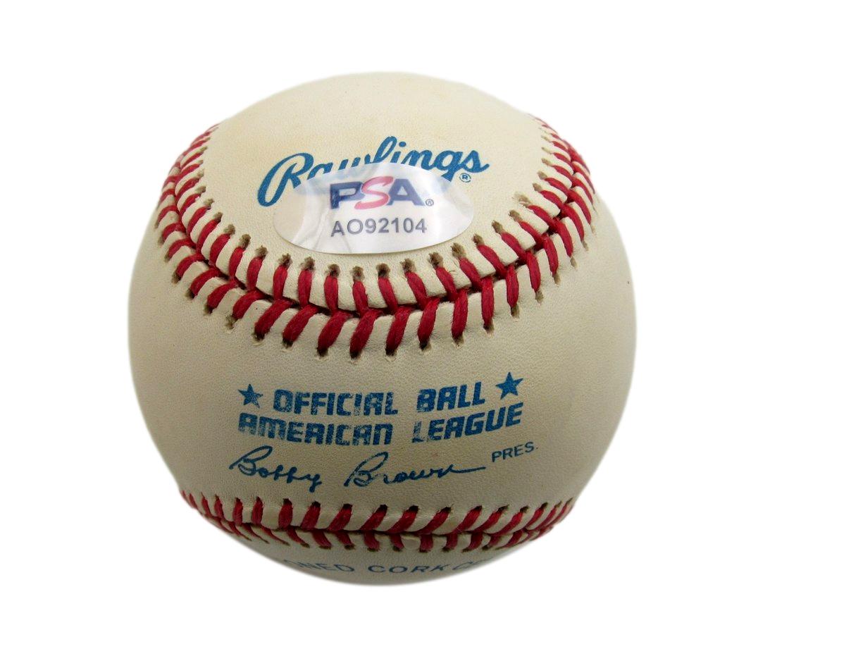 Johnny Pesky Signed/Autographed OAL Baseball Boston Red Sox PSA/DNA 194376