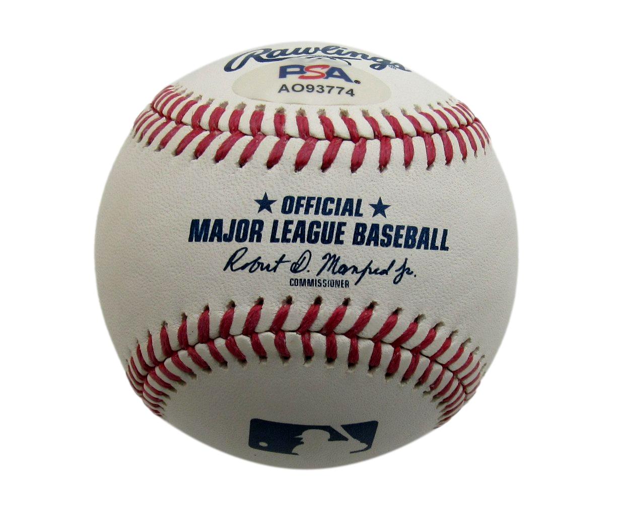 Marcus Semien Signed/Autographed OML Baseball Texas Rangers PSA/DNA 194357
