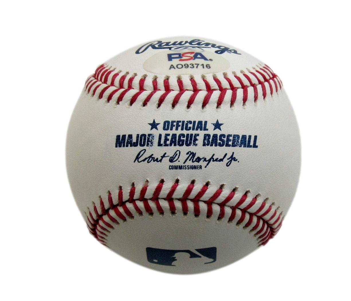 Kyle Schwarber Signed/Auto OML Baseball Philadelphia Phillies PSA/DNA 194359