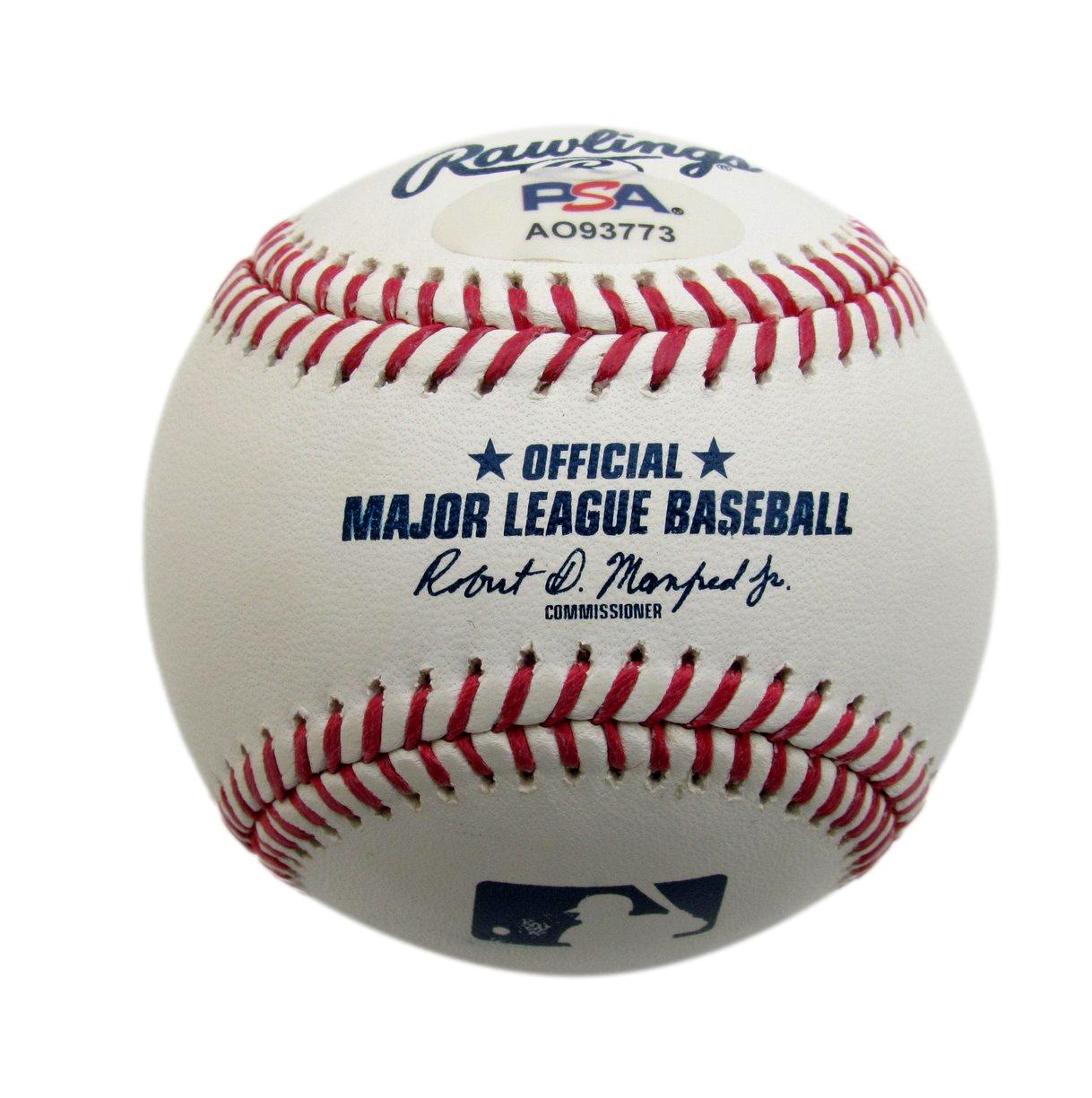 Marcus Semien Signed/Autographed OML Baseball Texas Rangers PSA/DNA 194366