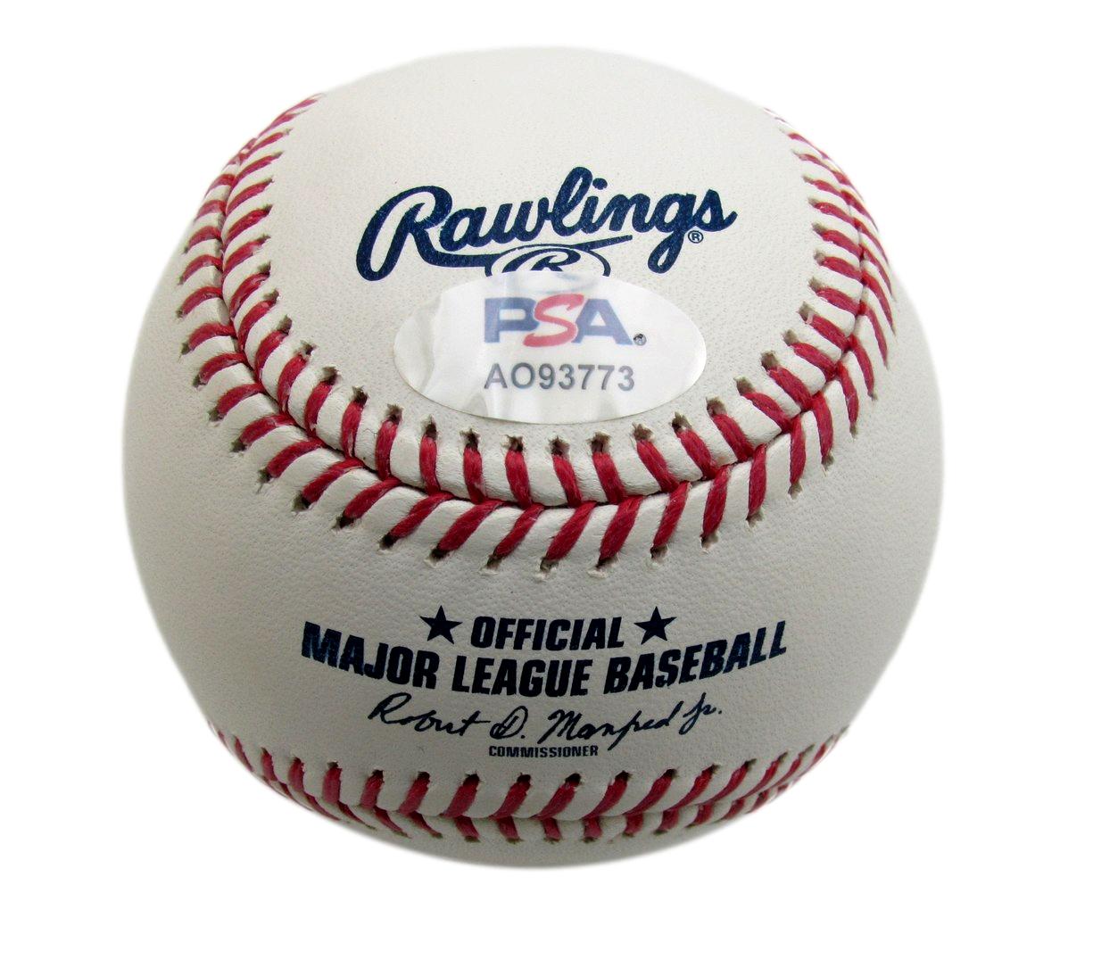 Marcus Semien Signed/Autographed OML Baseball Texas Rangers PSA/DNA 194366