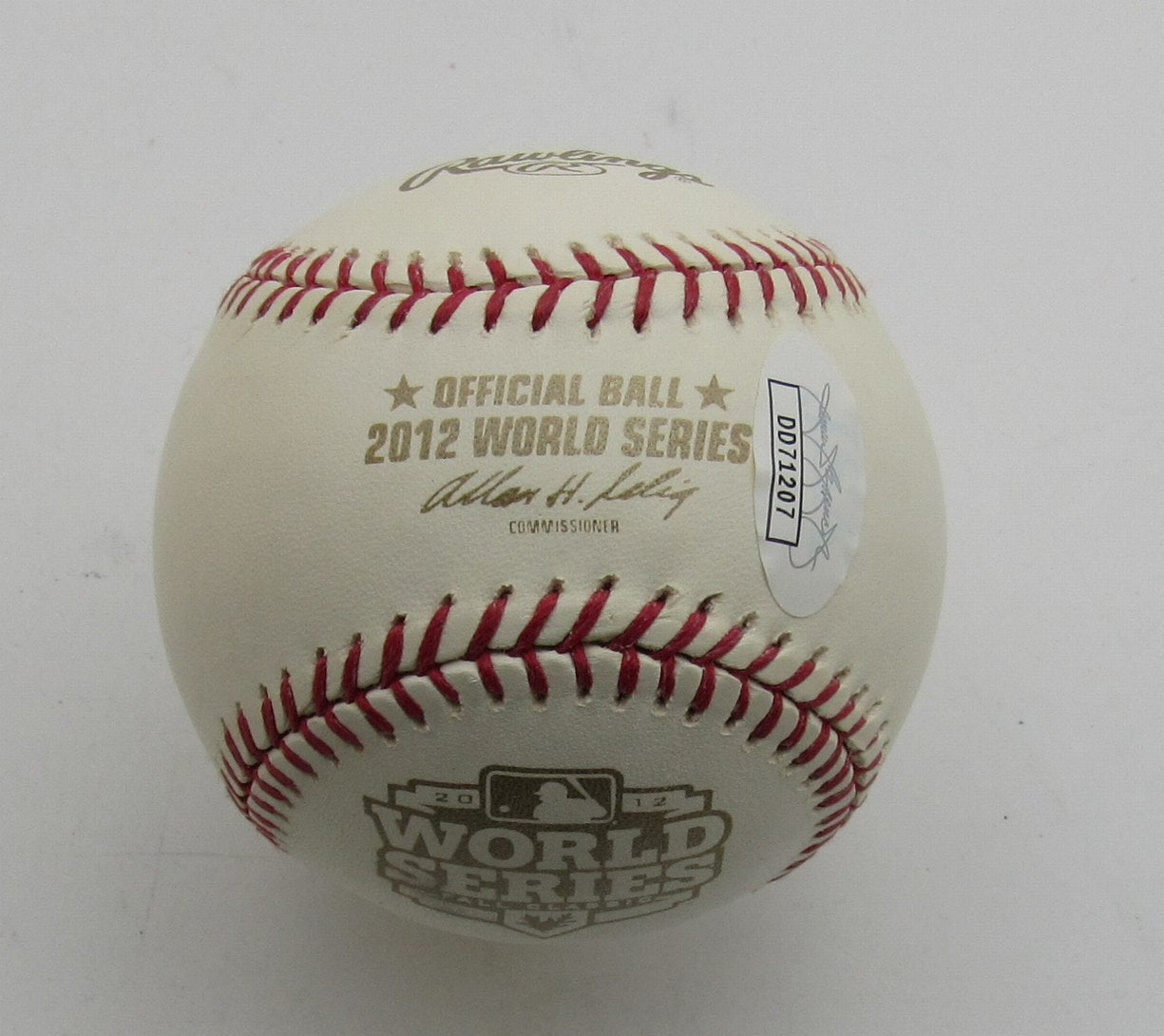 Andy Dirks Signed/Autographed 2012 WS Baseball Detroit Tigers JSA 194344