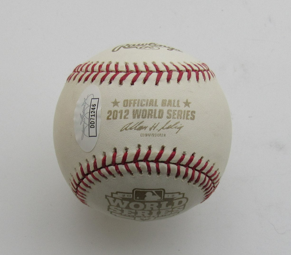 Jose Valverde Signed/Autographed 2012 WS Baseball Detroit Tigers JSA 194348