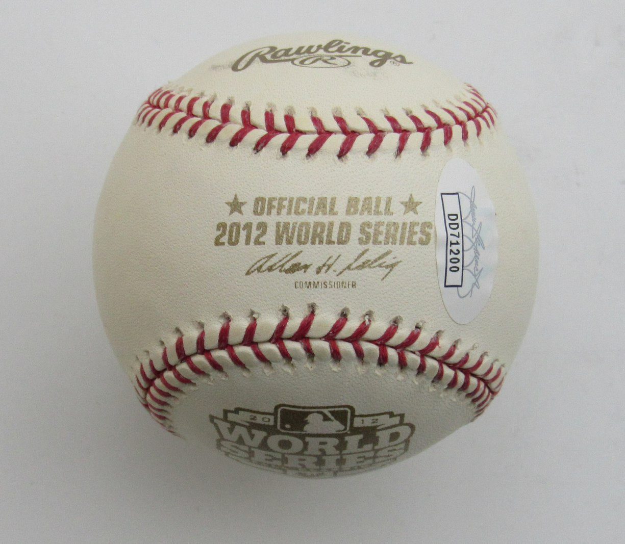 Jose Valverde Signed/Autographed 2012 WS Baseball Detroit Tigers JSA 194349
