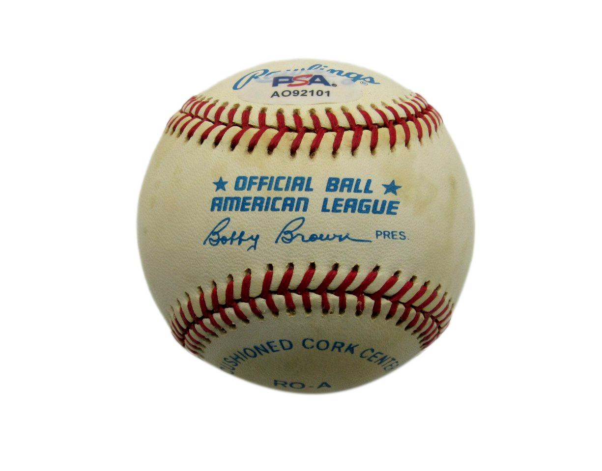Early Wynn/Don Sutton HOF'ers Dual-Signed/Auto OAL Baseball PSA/DNA 194381