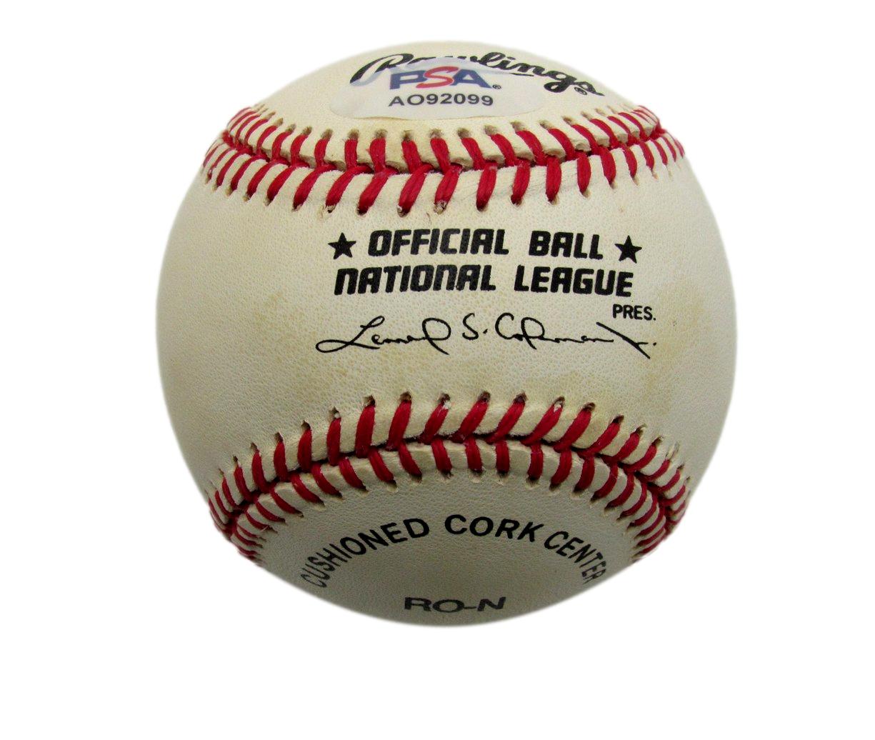 Willie McCovey HOF Signed/Autographed ONL Baseball Giants PSA/DNA 194382