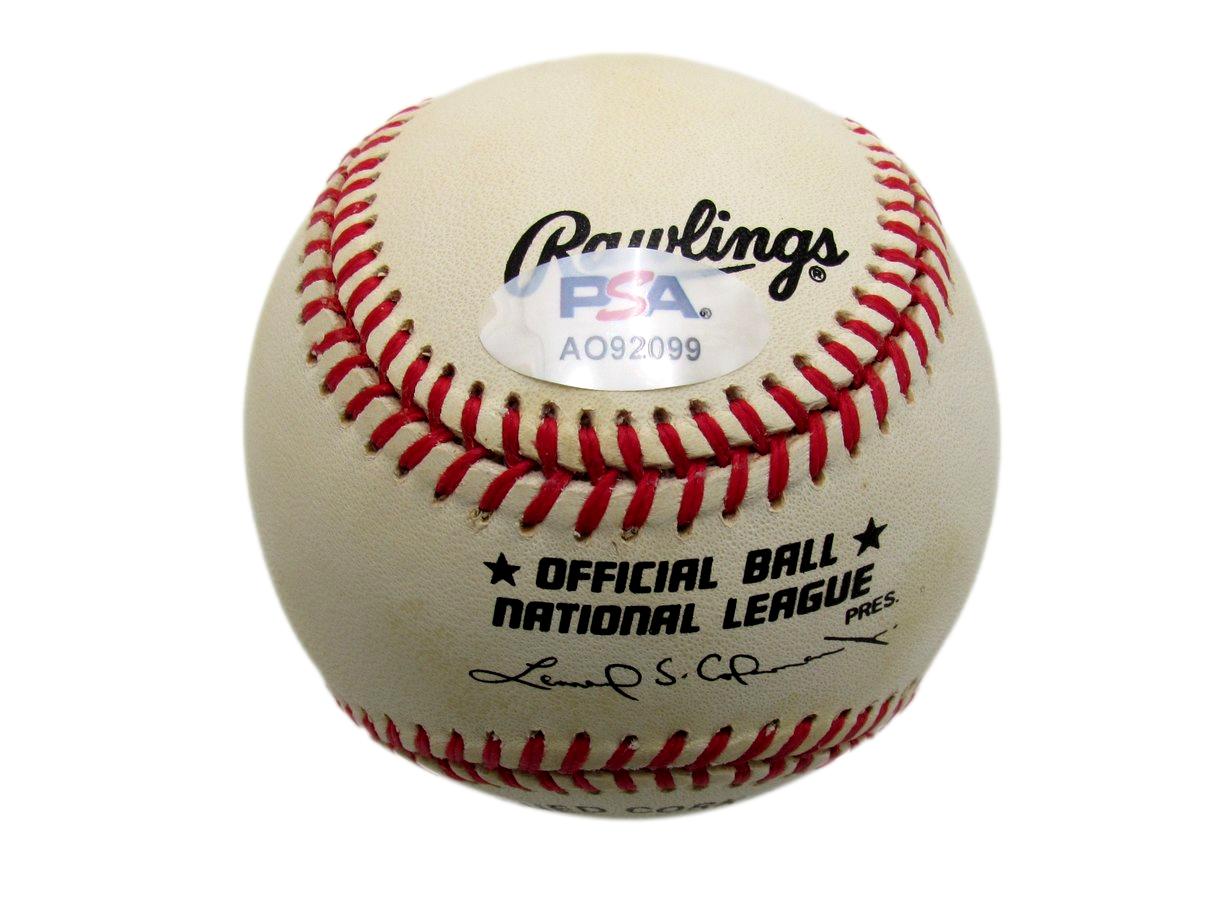 Willie McCovey HOF Signed/Autographed ONL Baseball Giants PSA/DNA 194382