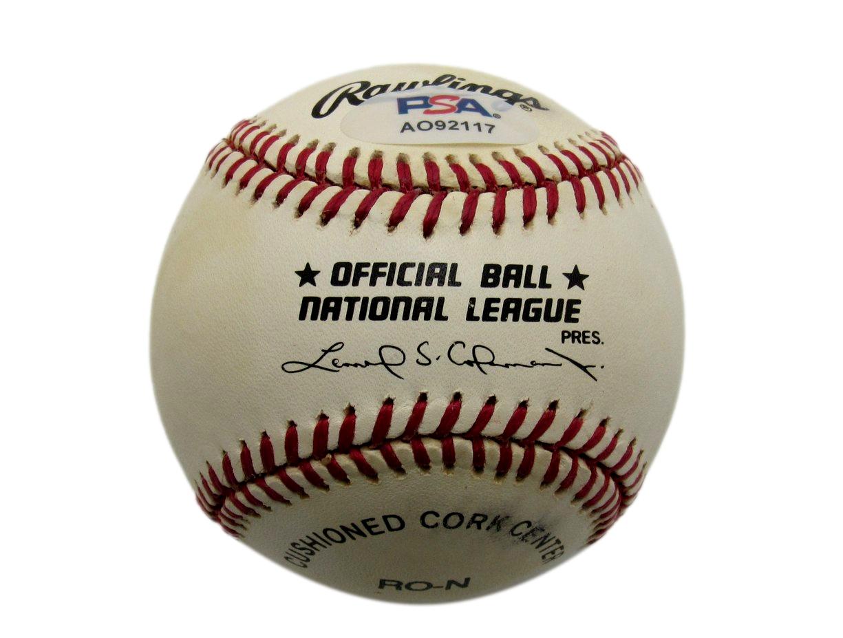 Willie McCovey HOF Signed/Autographed ONL Baseball Giants PSA/DNA 194384