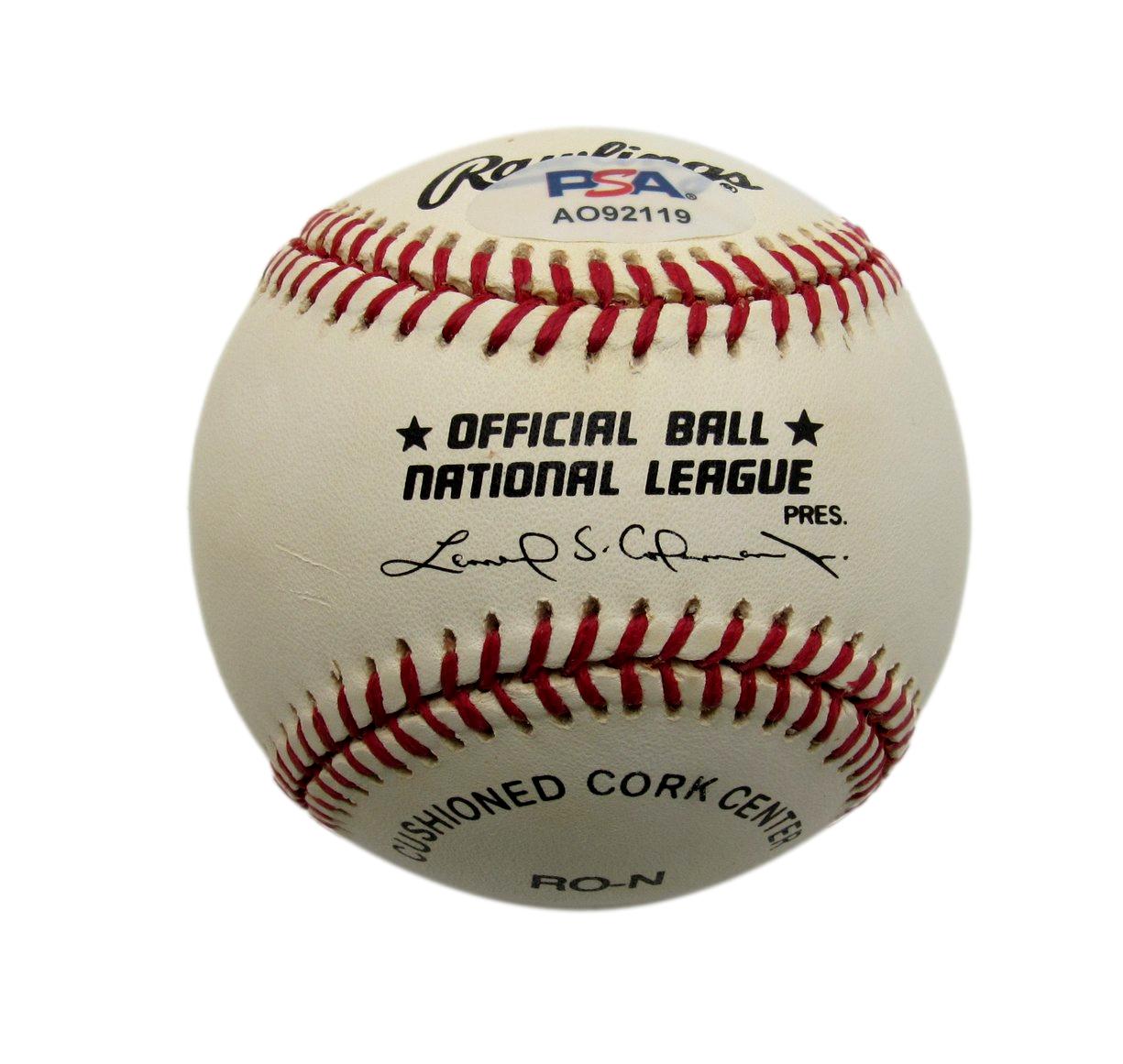 Willie McCovey HOF Signed/Autographed ONL Baseball Giants PSA/DNA 194379