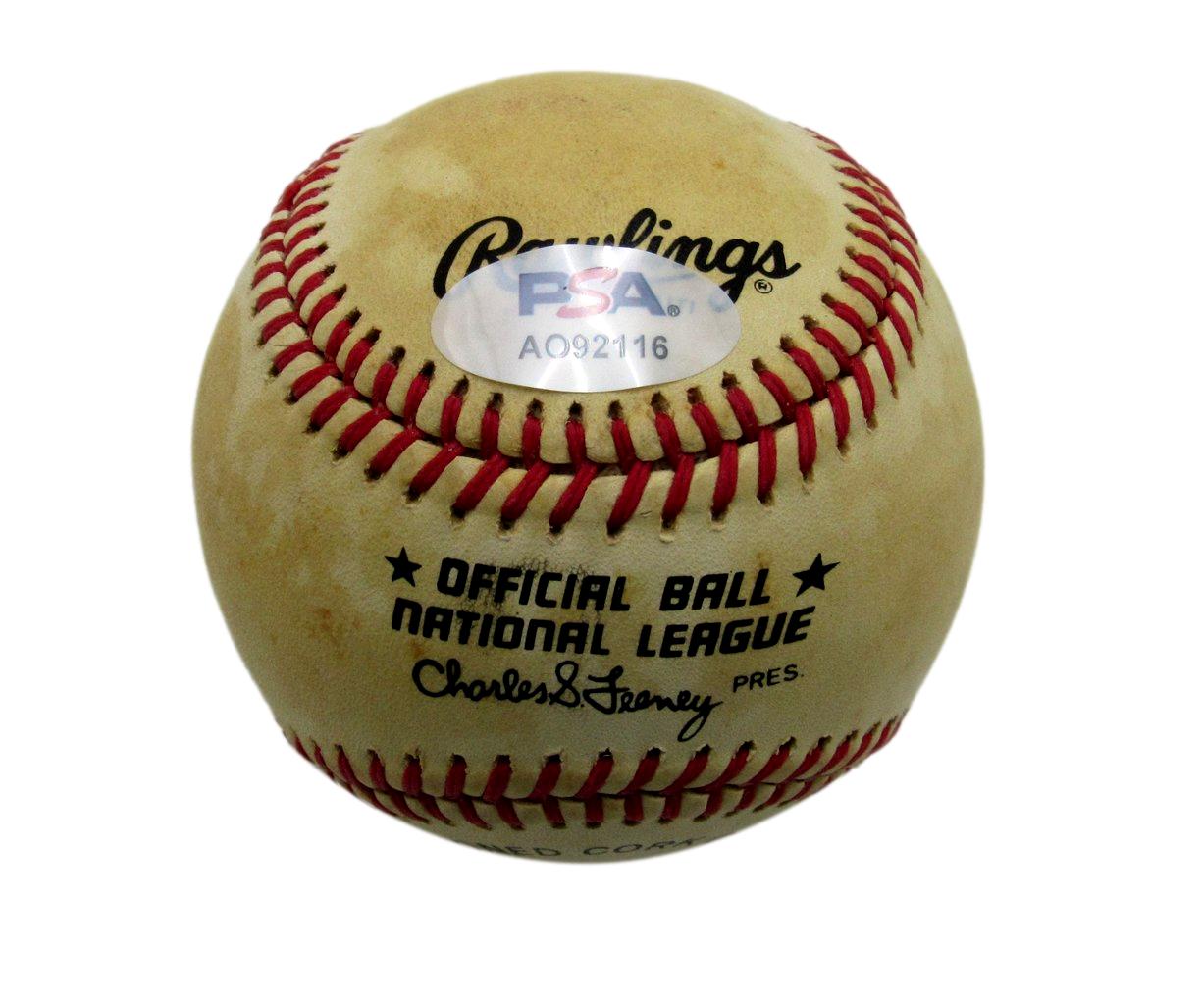 Harvey Haddix Signed/Auto ONL Baseball Pirates Perfect Game PSA/DNA 194389