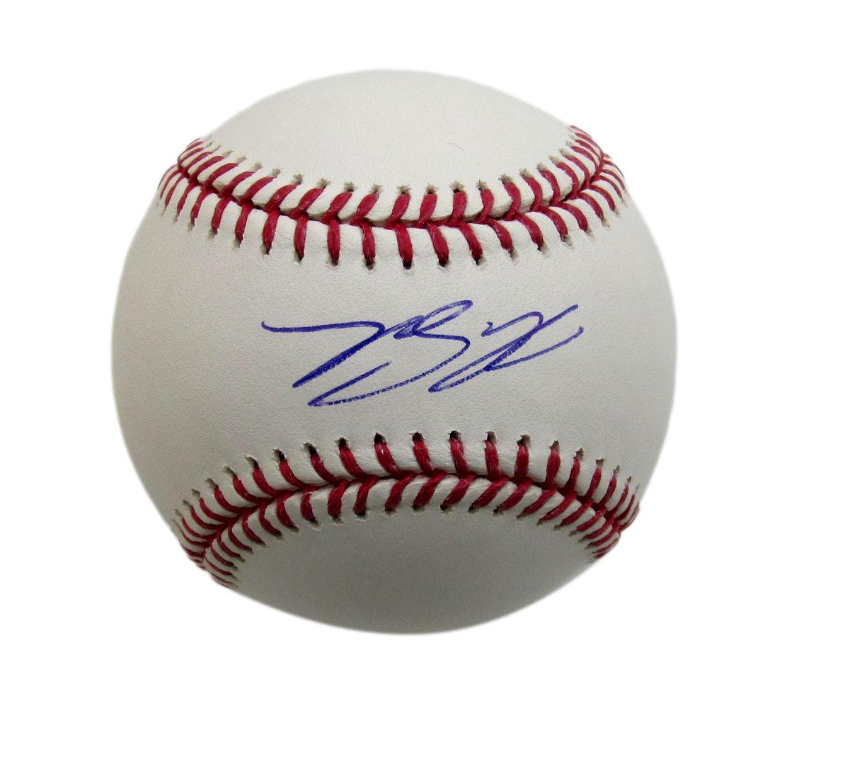 Kyle Schwarber Signed/Auto OML Baseball Philadelphia Phillies PSA/DNA 194359