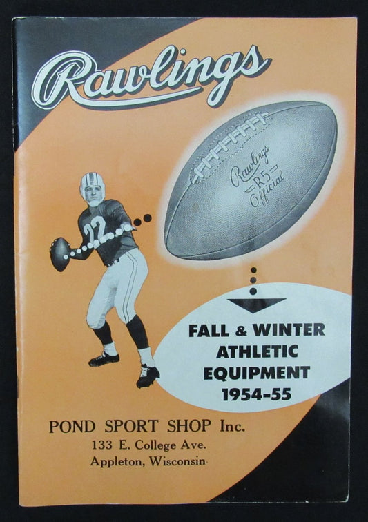 1954-55 Rawlings Fall and Winter Athletic Equipment Catalog 193479