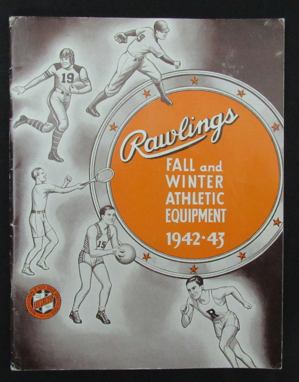 1942-43 Rawlings Fall and Winter Athletic Equipment Catalog 193481