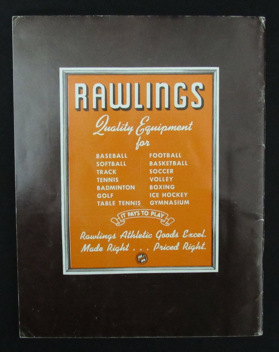 1942-43 Rawlings Fall and Winter Athletic Equipment Catalog 193481