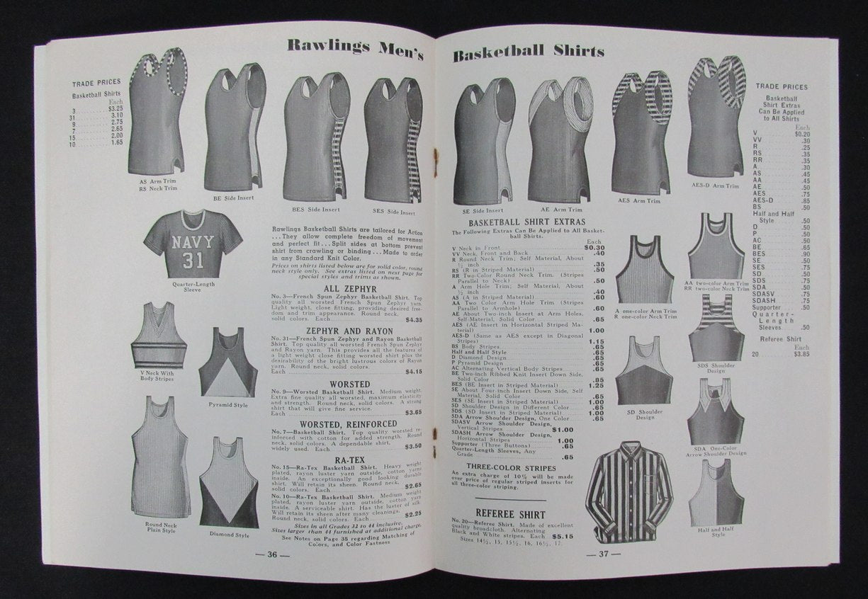 1942-43 Rawlings Fall and Winter Athletic Equipment Catalog 193481