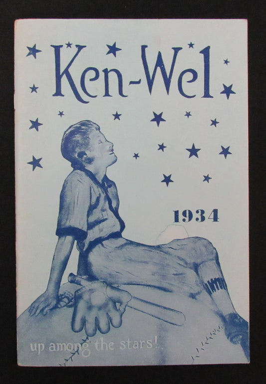 1934 Ken-Wel Sporting Goods Spring and Summer Athletic Goods Catalog 193483
