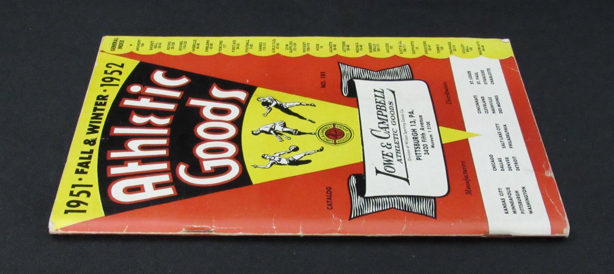 1951-1952 Lowe & Campbell Fall & Winter Athletic Goods Catalog 193484