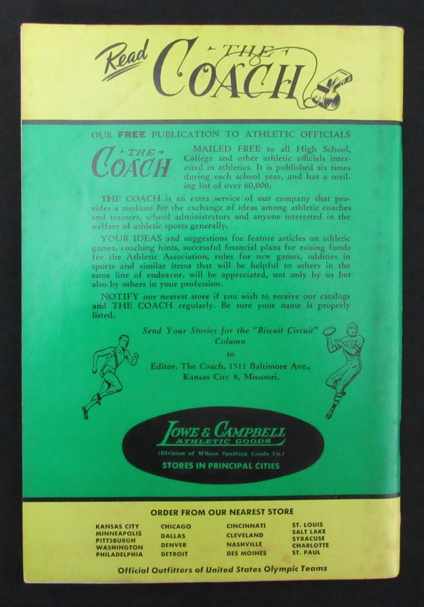 1957 Lowe & Campbell Spring and Summer Athletic Goods Catalog 193486