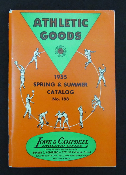 1955 Lowe & Campbell Spring and Summer Athletic Goods Catalog 193487