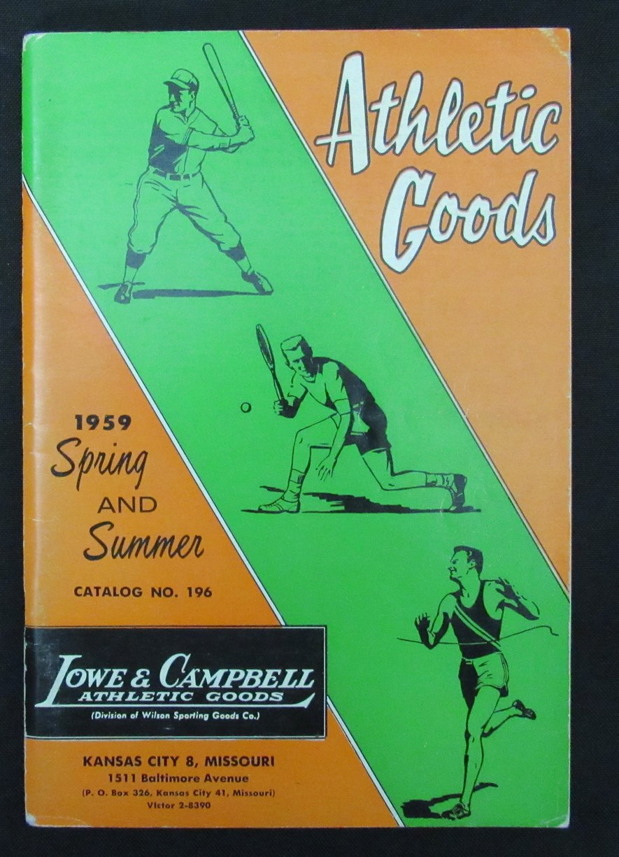 1959 Lowe & Campbell Spring and Summer Athletic Goods Catalog 193490