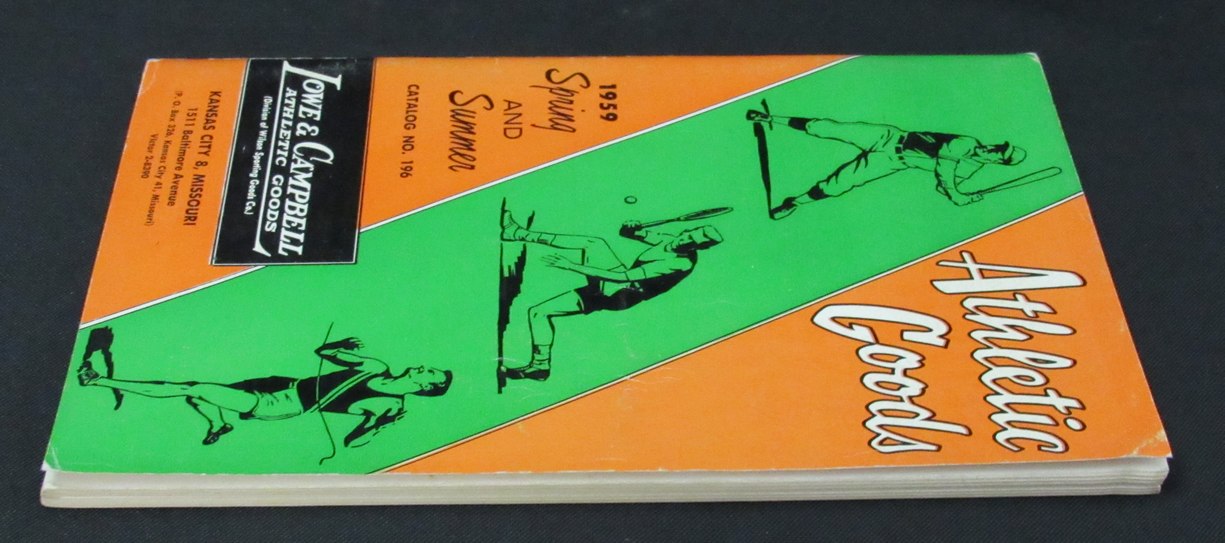 1959 Lowe & Campbell Spring and Summer Athletic Goods Catalog 193490