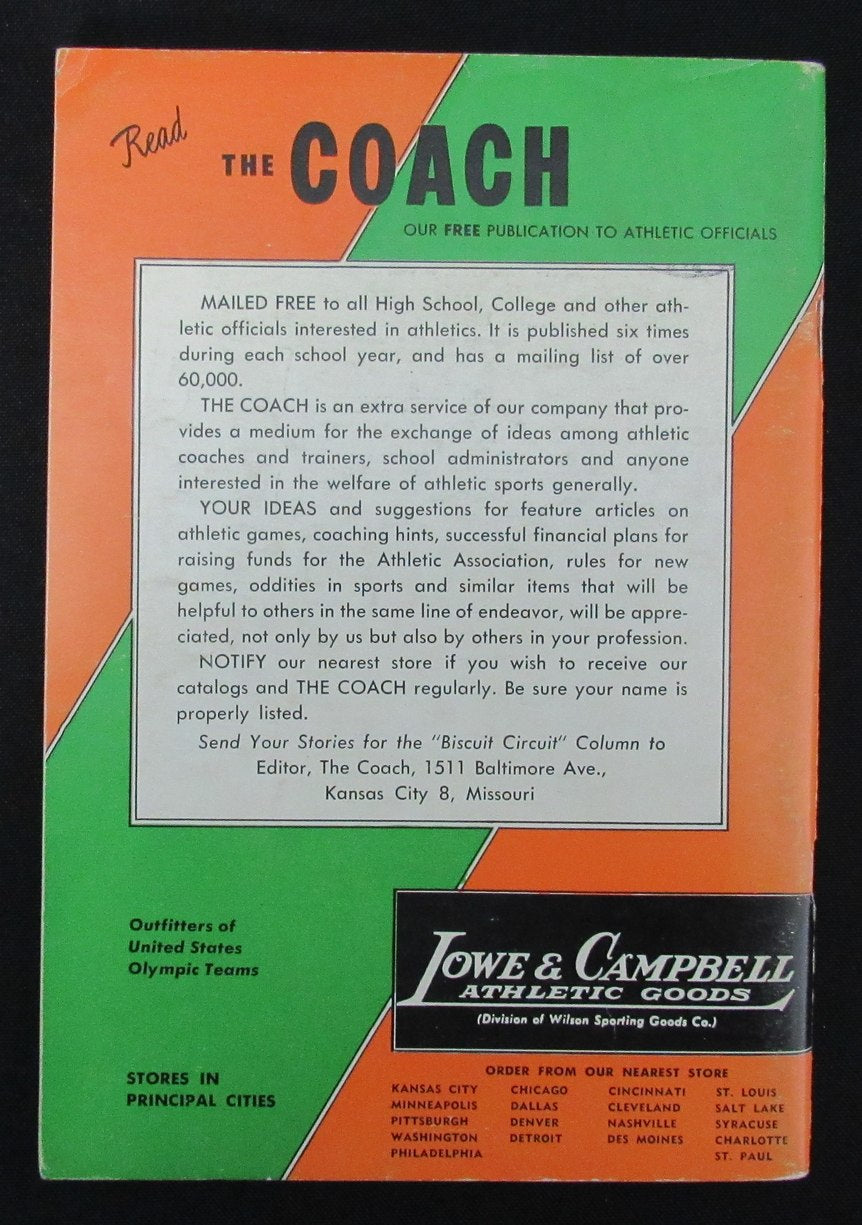 1959 Lowe & Campbell Spring and Summer Athletic Goods Catalog 193490