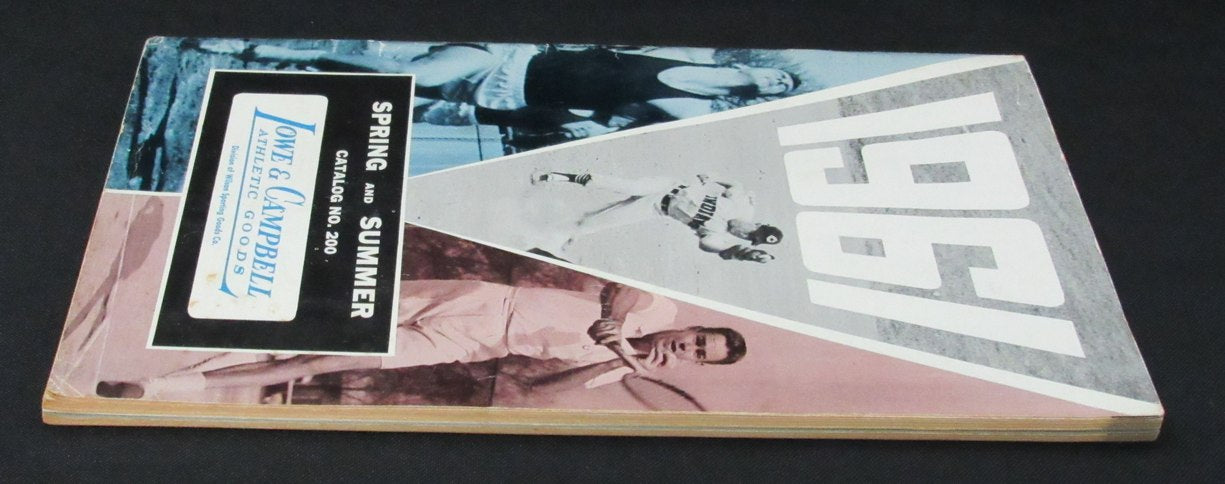 1961 Lowe & Campbell Spring & Summer Athletic Equipment Catalog NO. 200 193492