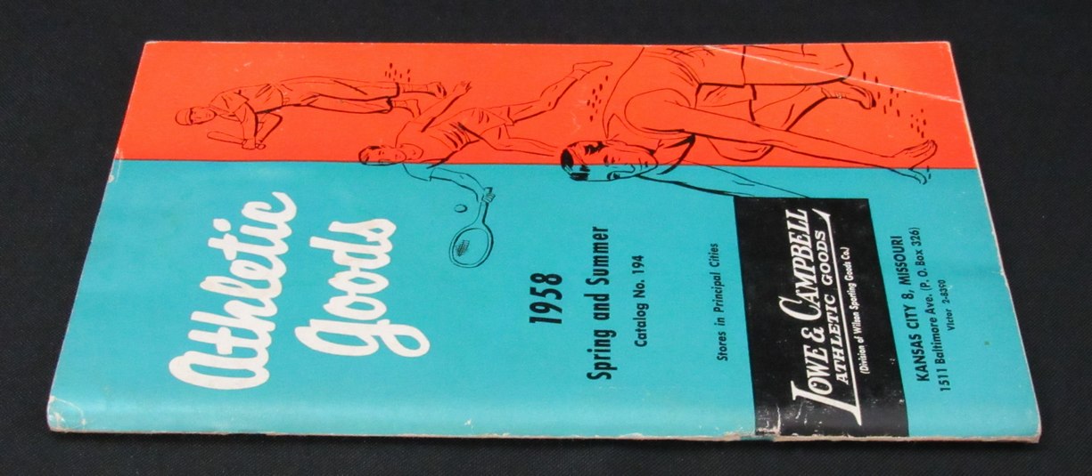 1958 Lowe & Campbell Spring & Summer Athletic Equipment Catalog NO. 194 193494