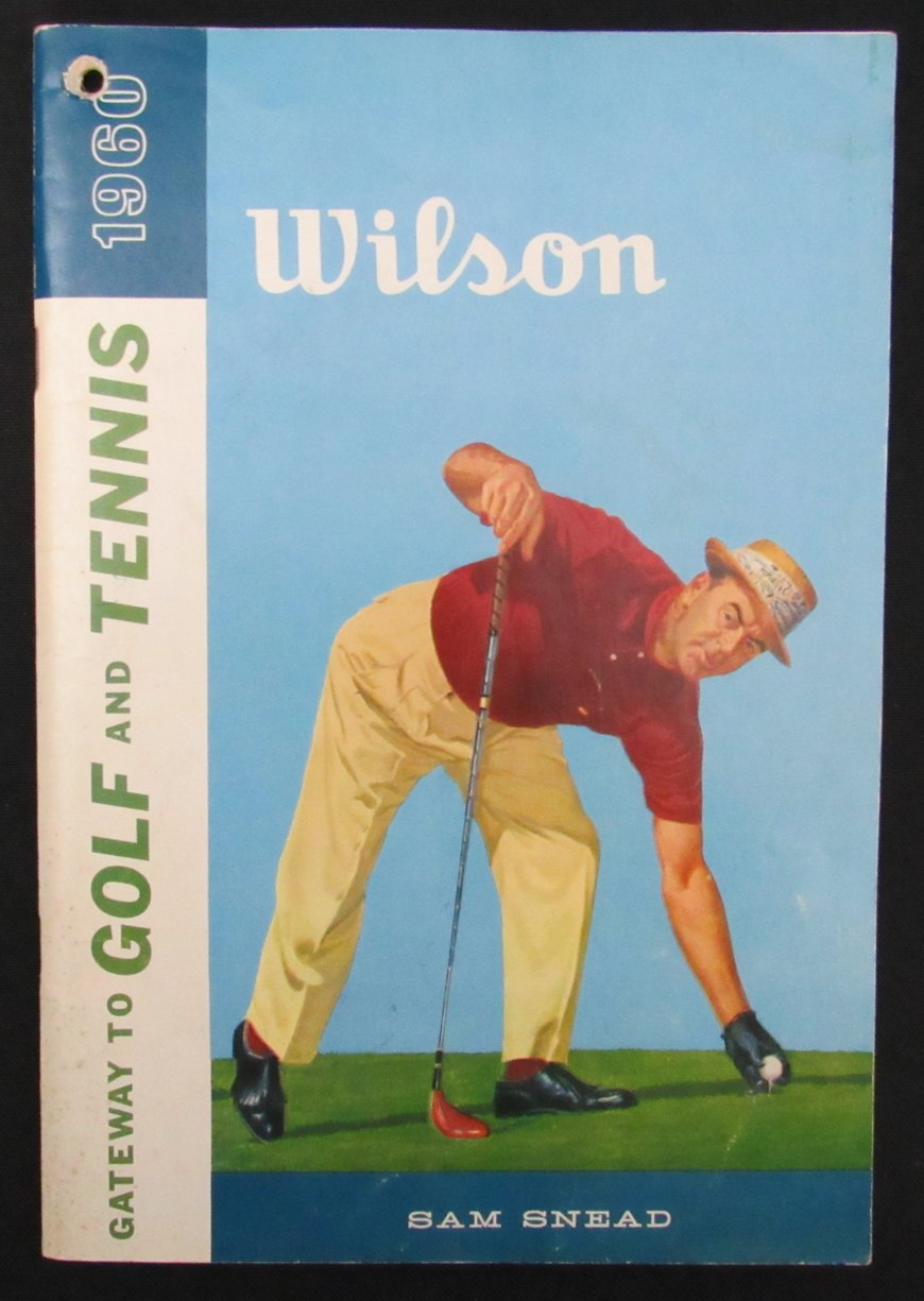 1960 Wilson Gateway to Golf & Tennis Athletic Equipment Catalog Sam Snead 193495