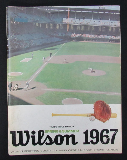 1967 Wilson Spring & Summer Sports Equipment Catalog Trade Price Edition 193498
