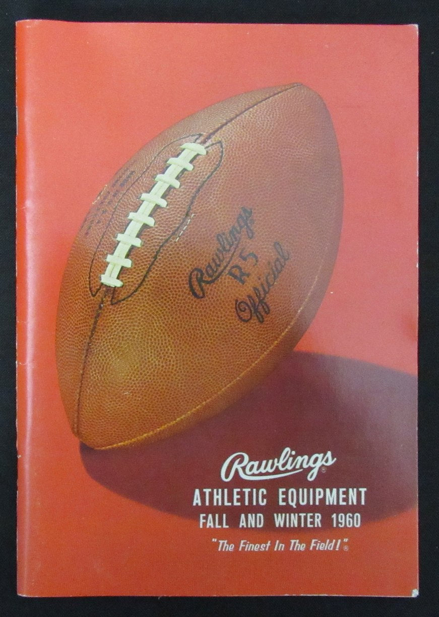 1960 Rawlings Fall and Winter Athletic Equipment Catalog 193505