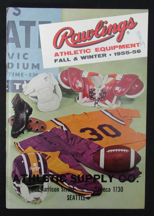 1955-56 Rawlings Fall and Winter Athletic Equipment Catalog 193506