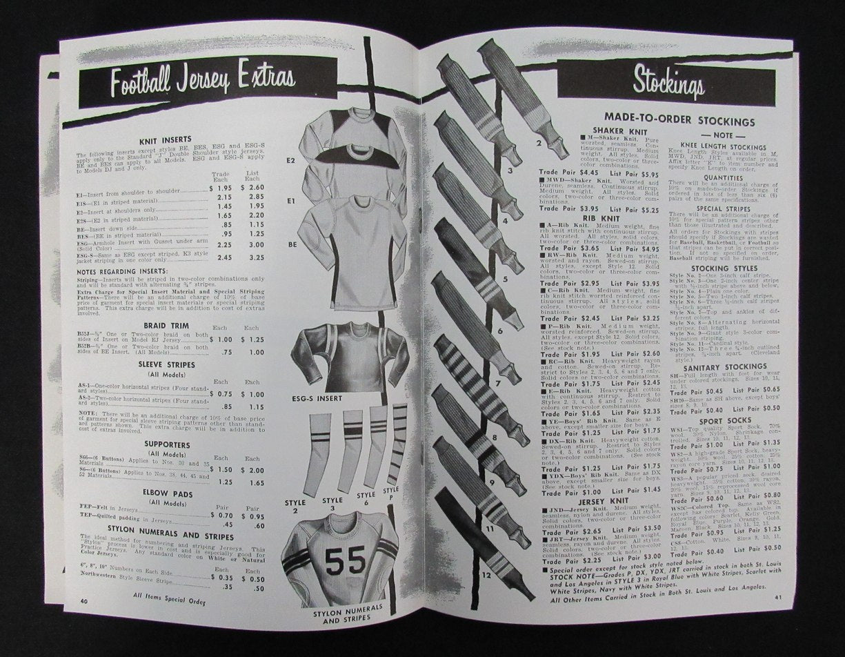 1955-56 Rawlings Fall and Winter Athletic Equipment Catalog 193506