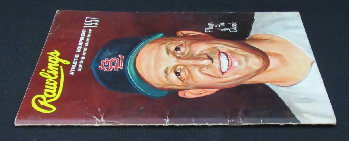 1957 Rawlings Spring and Summer Athletic Equipment Catalog Musial/Mantle 193508