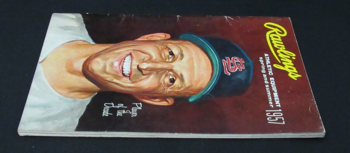 1957 Rawlings Spring and Summer Athletic Equipment Catalog Musial/Mantle 193508